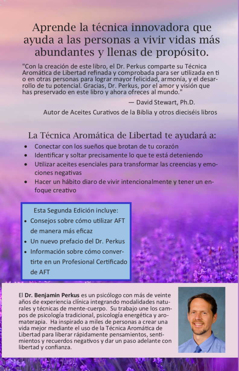 libro electronico - La Tecnica Aromatica de Libertad - en Espanol